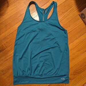 Champion Racer Back Athletic tank - Teal, Small